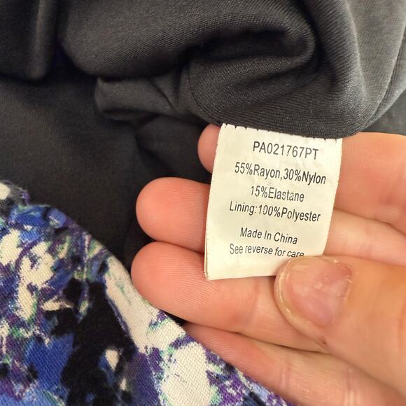 Parker NY Creekside Stretch Short Sleeve Bodycon Dress Size Medium - Picture 7 of 7